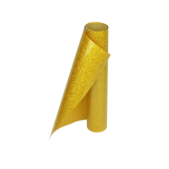 VINIL TEXTIL SEF. GLITTER GOLD