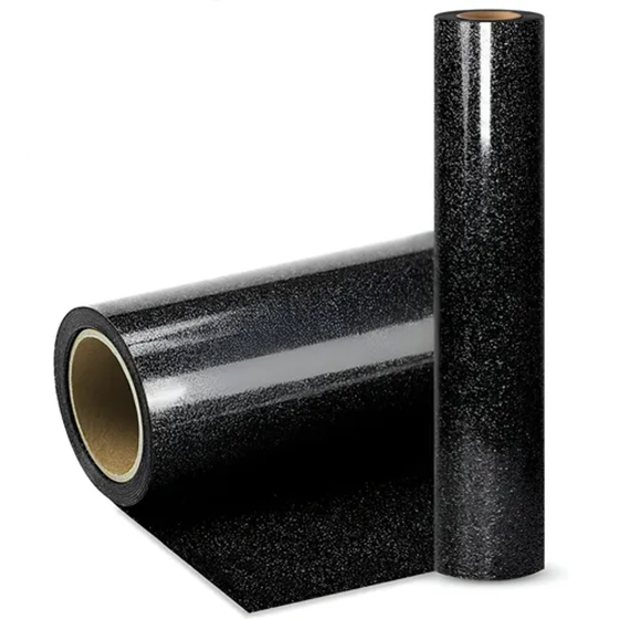 VINIL TEXTIL SEF. GLITTER BLACK - JP DIGITAL EPSON ECUADOR