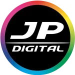 logotipo JP Digital EPSON ECUADOR SUBLIMACION TEXTIL