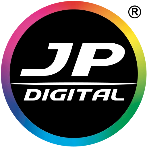 logotipo JP Digital EPSON ECUADOR SUBLIMACION TEXTIL