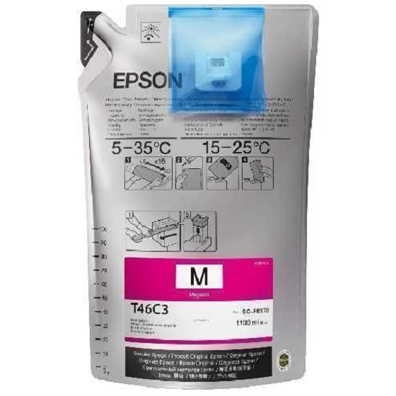TINTA SUBLIMACION EPS. ULTRA CHROME DS MAGENTA F6370/F9470/F9470H 1.1 LTR - JP DIGITAL EPSON ECUADOR