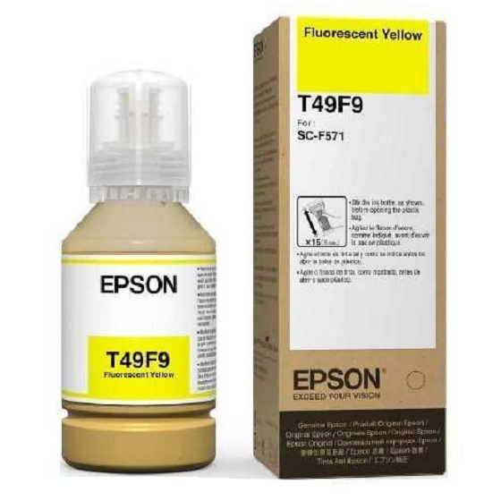 TINTA SUBLIMACION EPS. ULTRA CHROME DS FLUOR YELLOW F571 140ML - JP DIGITAL EPSON ECUADOR