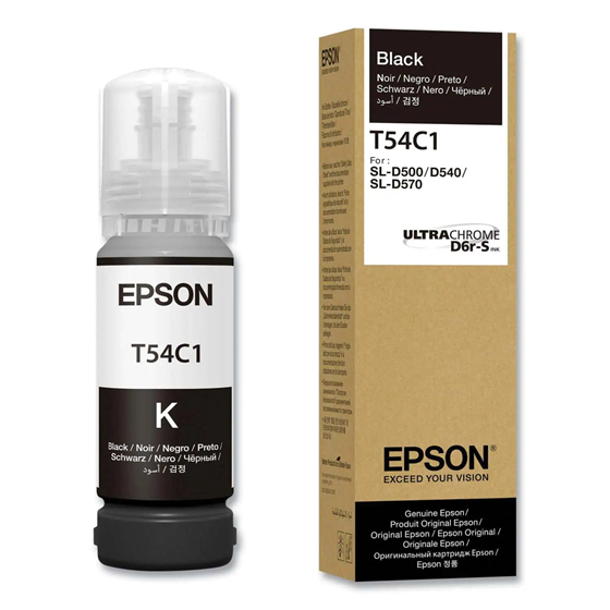 BOTELLA DE TINTA NEGRA PARA SURELAB D570 - 70 ML - JP DIGITAL EPSON ECUADOR
