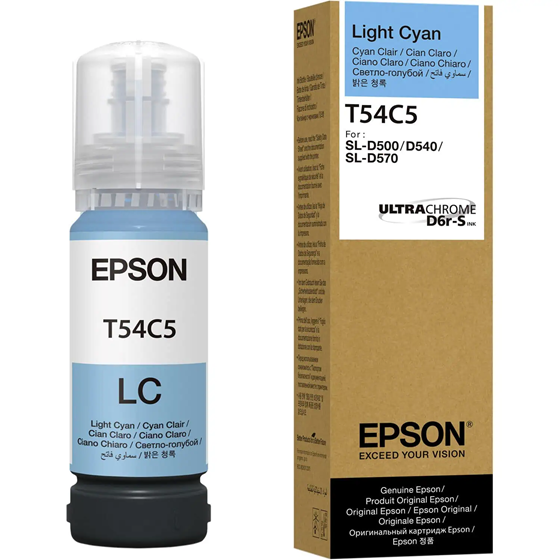BOTELLA DE TINTA CIAN CLARO PARA SURELAB D570 - 70 ML - JP DIGITAL EPSON ECUADOR