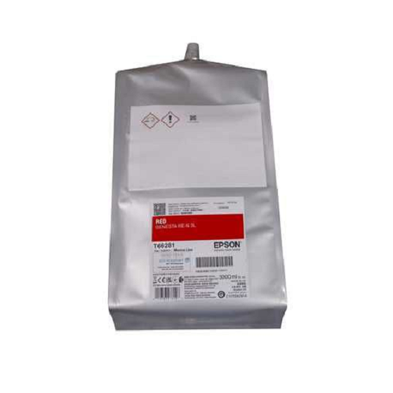 TINTA REACTIVO EPS. BOLSA RED 3 LTR - JP DIGITAL EPSON ECUADOR