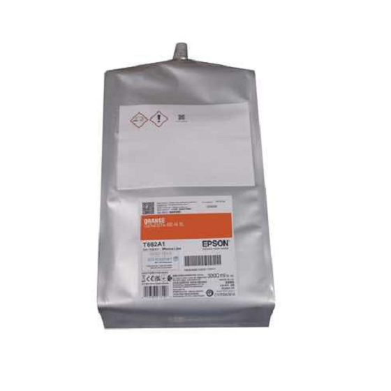 TINTA REACTIVO EPS. BOLSA ORANGE 3 LTR - JP DIGITAL EPSON ECUADOR