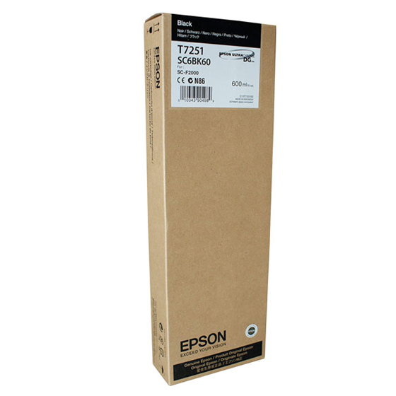 TNTA BLACK 600ML - JP DIGITAL EPSON ECUADOR