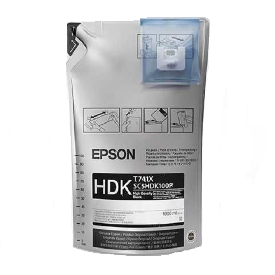 TINTA SUBLIMACION EPS. ULTRA CHROME DS HD BLACK 1 LTR - JP DIGITAL EPSON ECUADOR