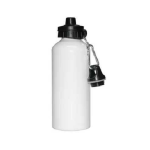 BOTELLA DE ALUMINIO PARA SUBLIMACIÓN 600 ML CON DOS TAPAS (BLANCA) - JP DIGITAL EPSON ECUADOR