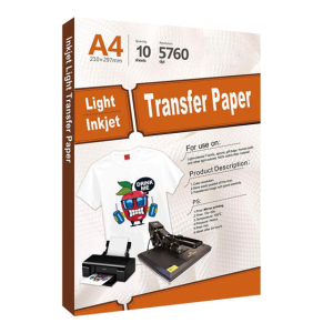 PAPEL TRANSFER JP. CLAROS A4 HOJA - JP DIGITAL EPSON ECUADOR