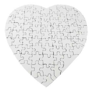 ROMPECABEZAS EN FORMA DE CORAZÓN PARA SUBLIMACIÓN - JP DIGITAL EPSON ECUADOR
