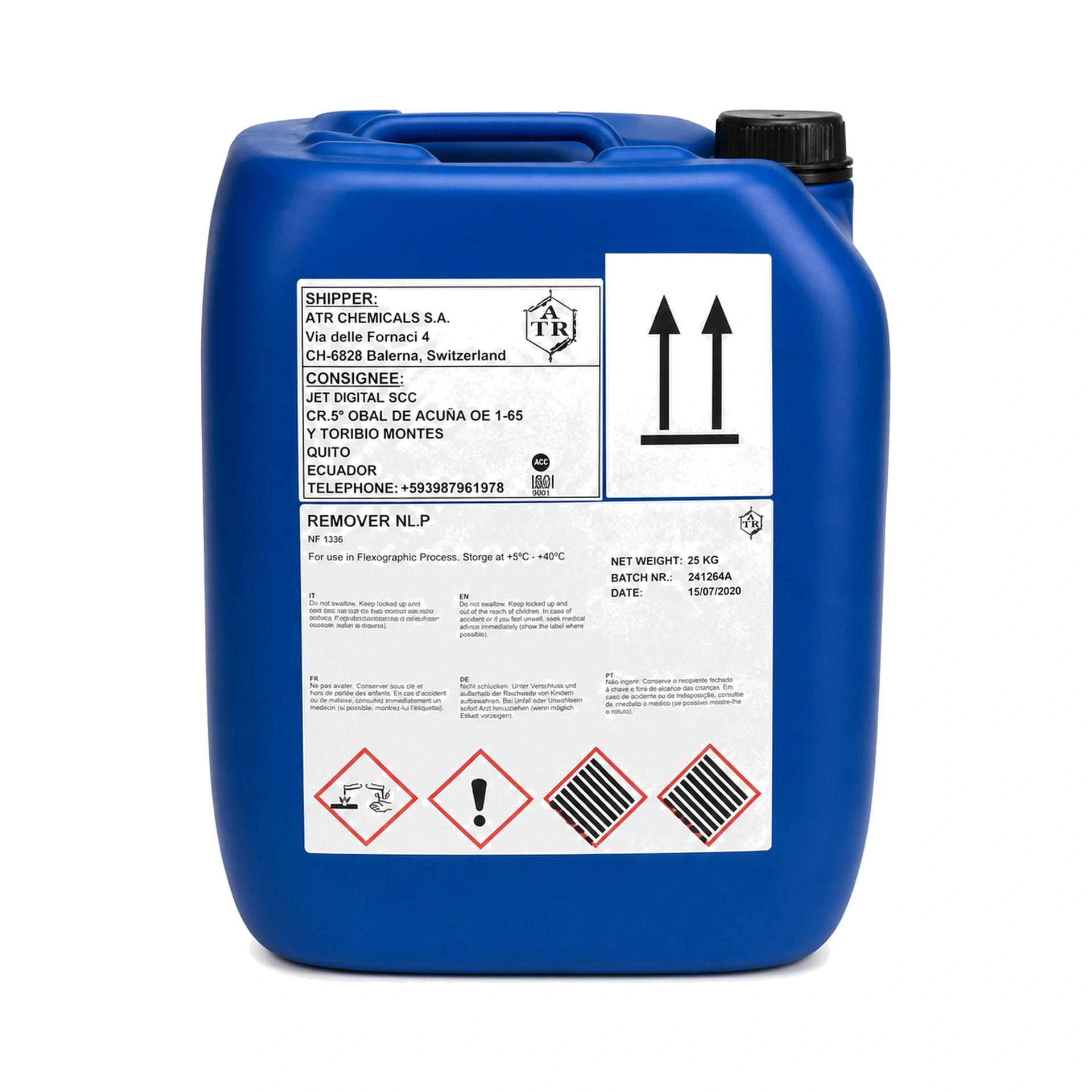 REMOVEDOR ATR NLP 1336 25 KG - JP DIGITAL EPSON ECUADOR