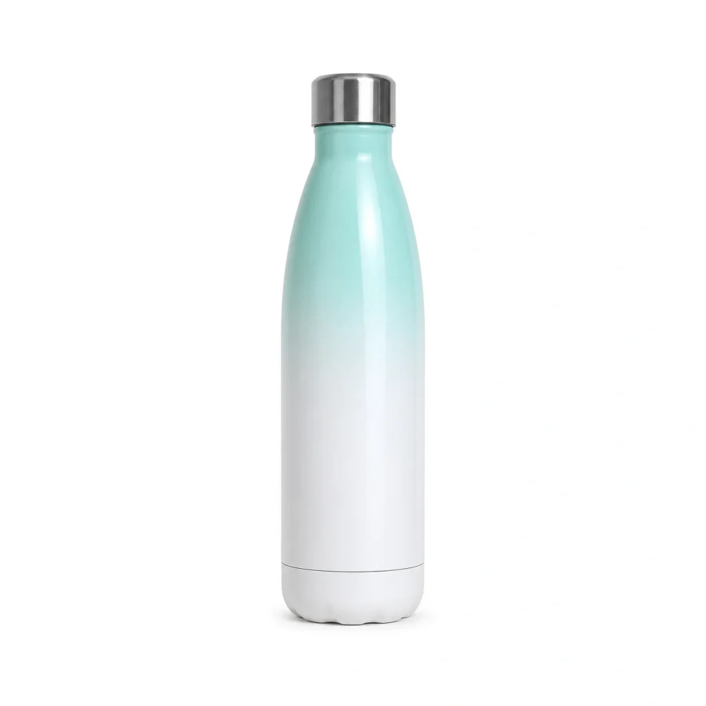 BOTELLA TURQUESA CON BLANCO PARA SUBLIMACIÓN - JP DIGITAL EPSON ECUADOR