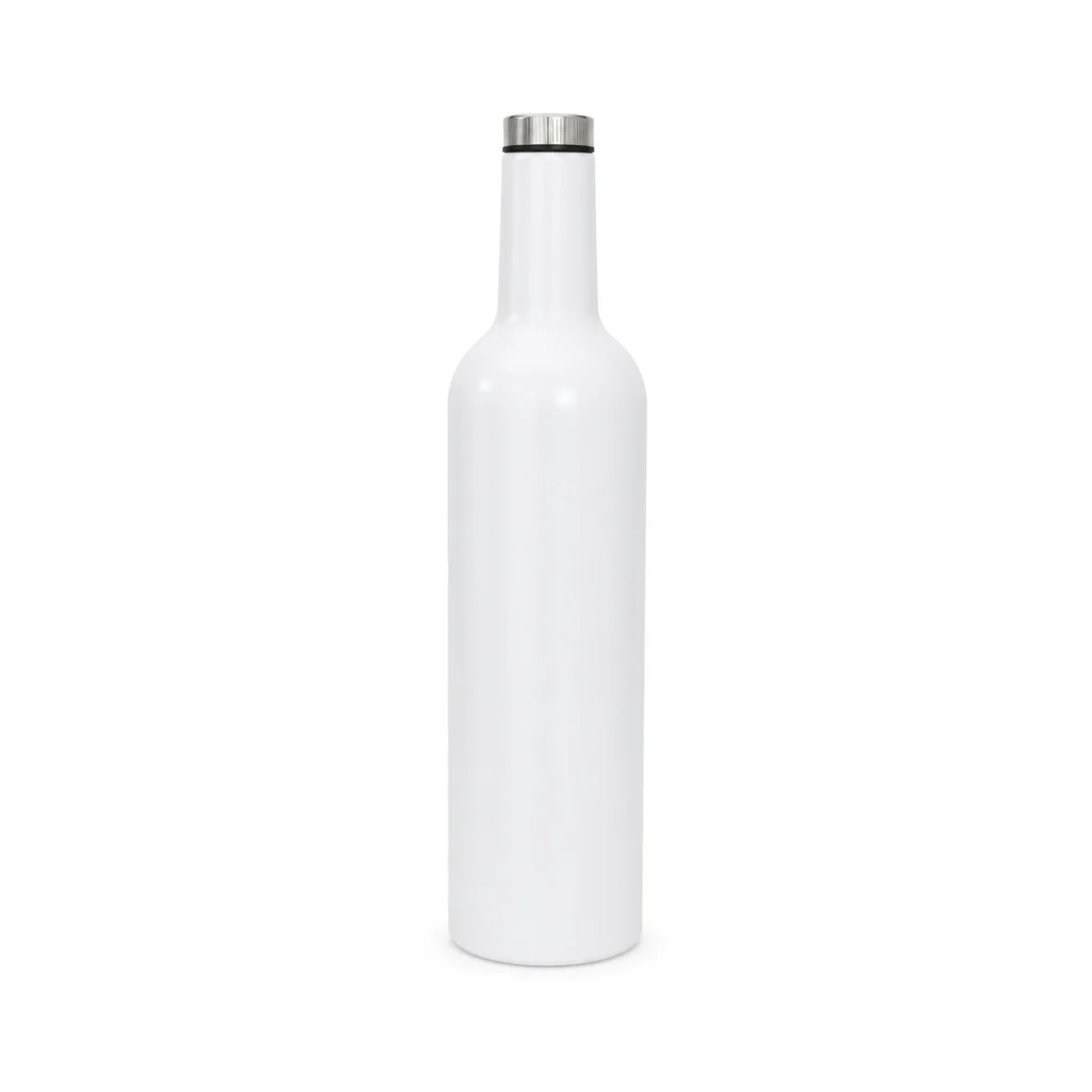 BOTELLA BLANCA DE ACERO INOXIDABLE PARA SUBLIMACIÓN 25 OZ - JP DIGITAL EPSON ECUADOR