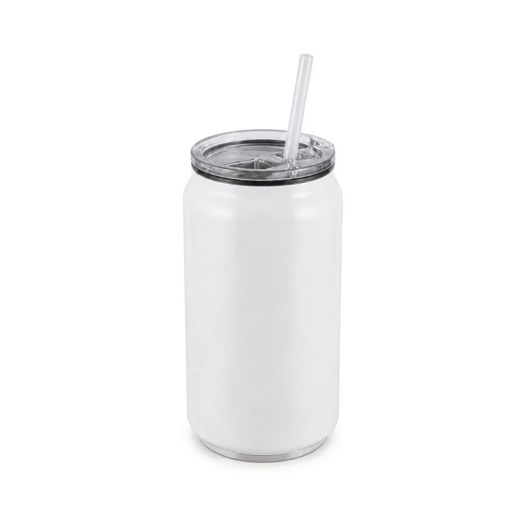 LATA BLANCA CON SORBETE PARA SUBLIMACIÓN 500 ML - JP DIGITAL EPSON ECUADOR