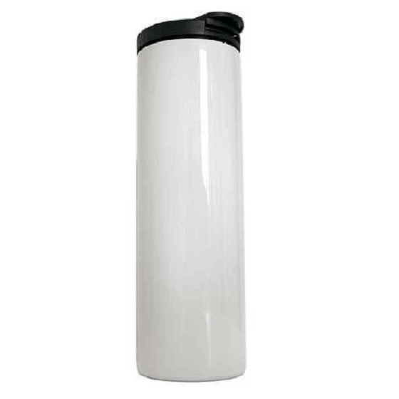BOTELLA BLANCA DE ACERO INOXIDABLE PARA SUBLIMACIÓN 500 ML - JP DIGITAL EPSON ECUADOR