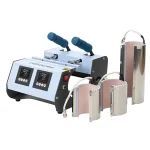 PRENSA TÉRMICA PARA JARROS 3 EN 1 DE DOS ESTACIONES COLOR AZUL CLARO 110V - JP DIGITAL EPSON ECUADOR