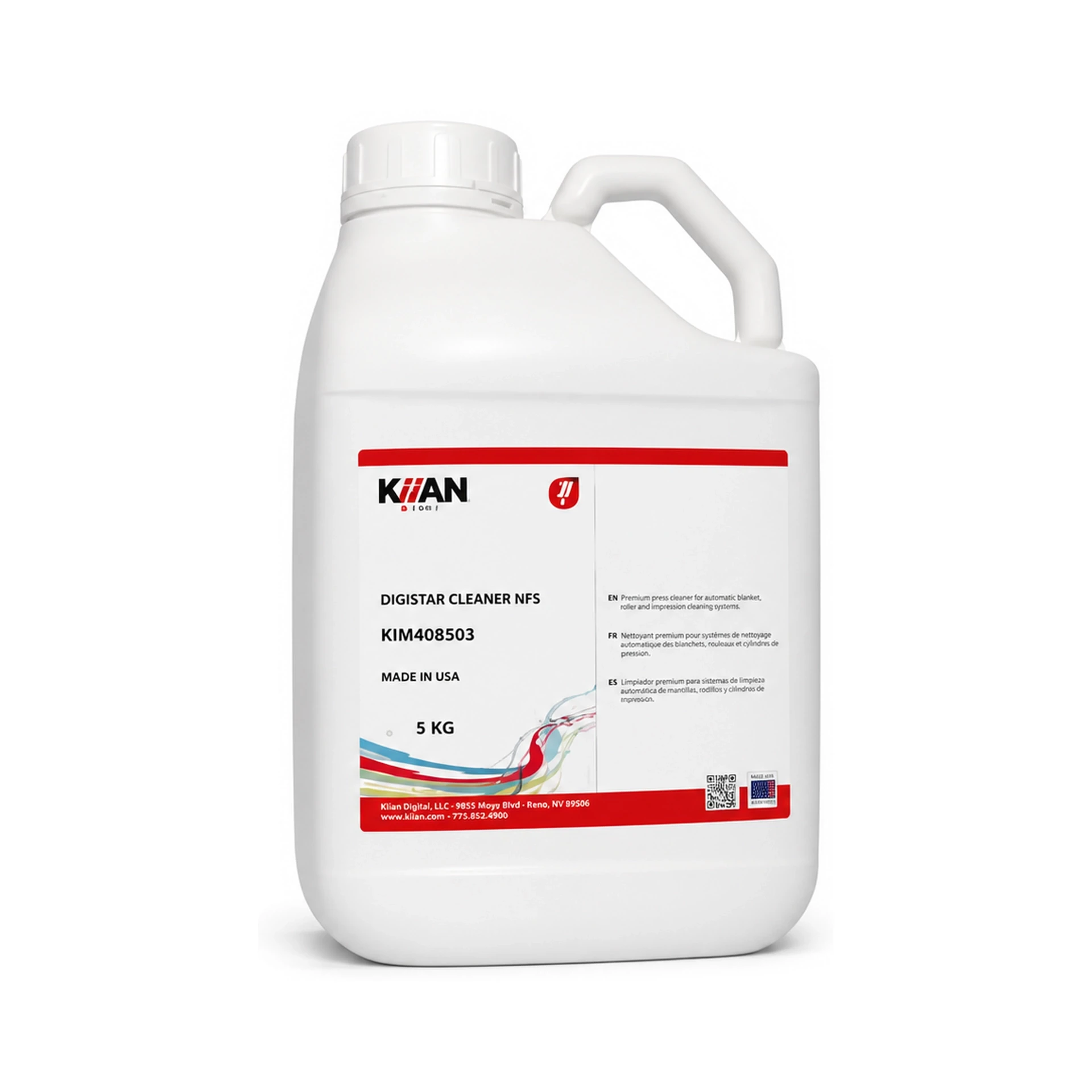 LÍQUIDO DE LIMPIEZA KIIAN DIGISTAR NFS 5 KG - JP DIGITAL EPSON ECUADOR