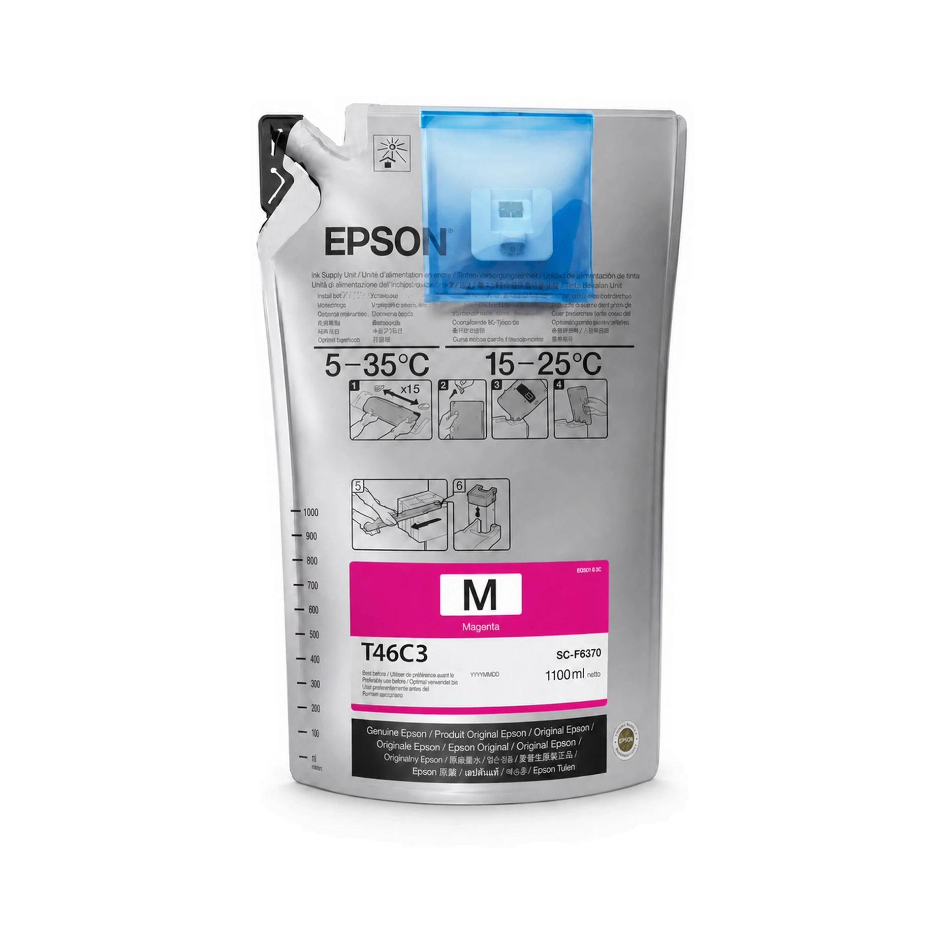 TINTA MAGENTA EPSON 1100 ML - F6370/F9470/F9470H - JP DIGITAL EPSON ECUADOR