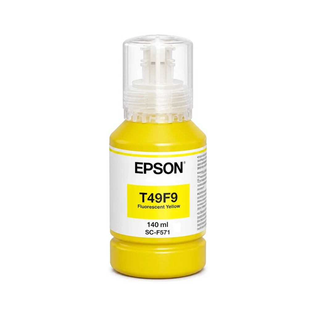 TINTA FLUOR YELLOW EPSON 140ML 571 - JP DIGITAL EPSON ECUADOR