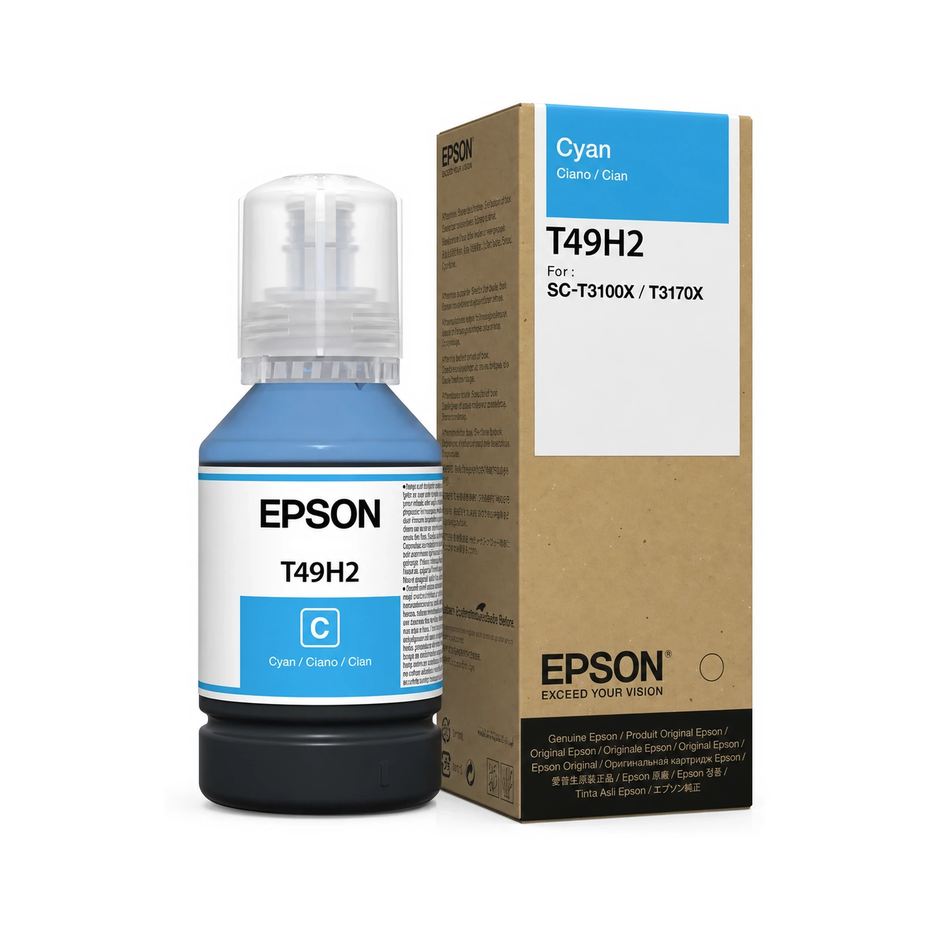 TINTA EPSON CYAN 140ML-T3170X - JP DIGITAL EPSON ECUADOR