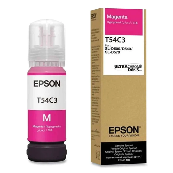 BOTELLA DE TINTA MAGENTA EPSON ULTRACHROME D6R-S T54C 70 ML - JP DIGITAL EPSON ECUADOR