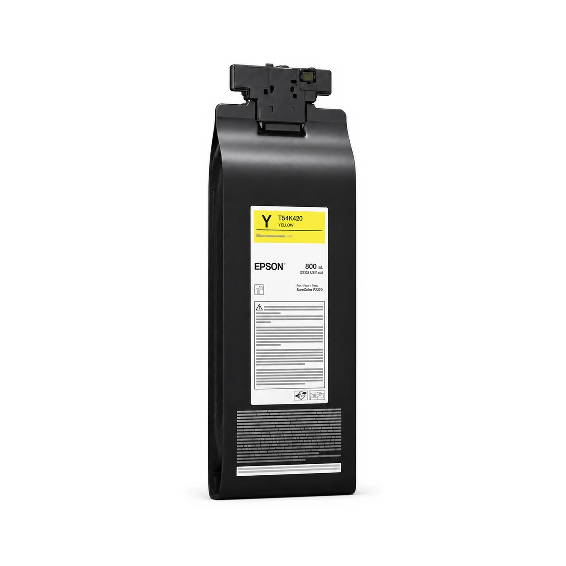 TINTA EPSON DTG YELLOW 800ML-F2270 - JP DIGITAL EPSON ECUADOR