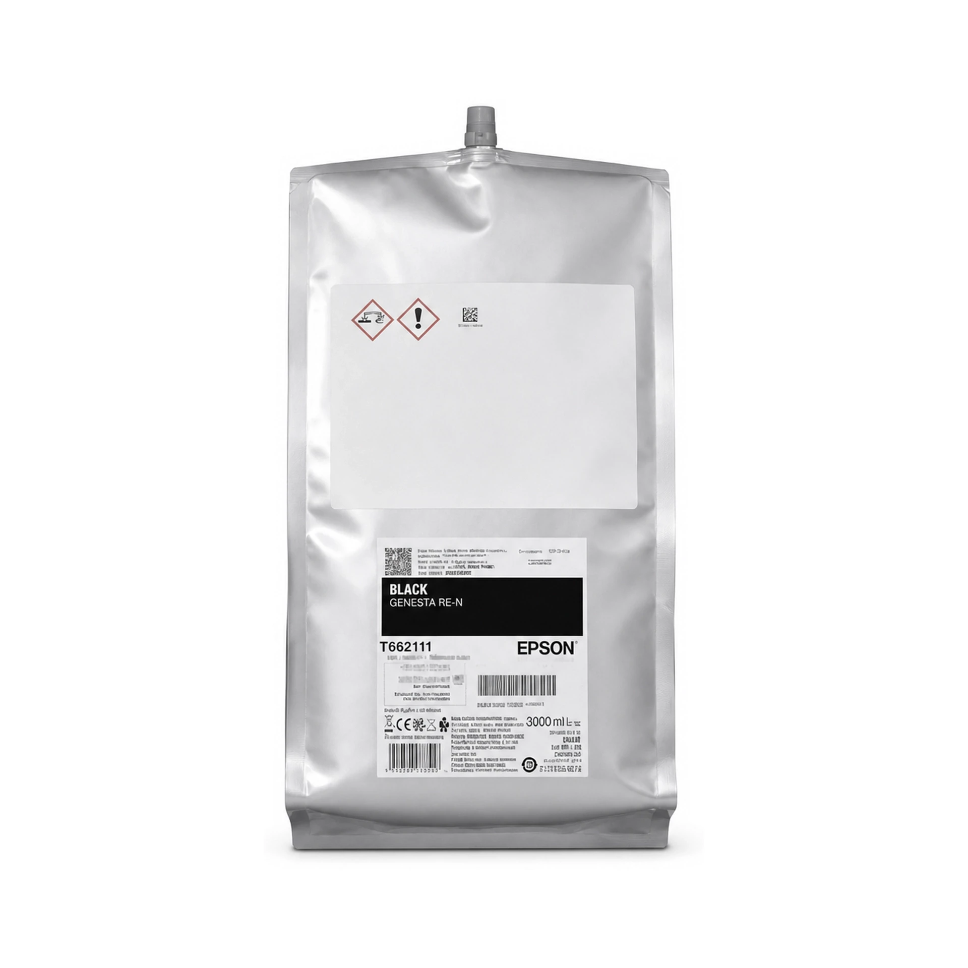 TINTA REACTIVO EPSON BOLSA BLACK 3 LTR - JP DIGITAL EPSON ECUADOR