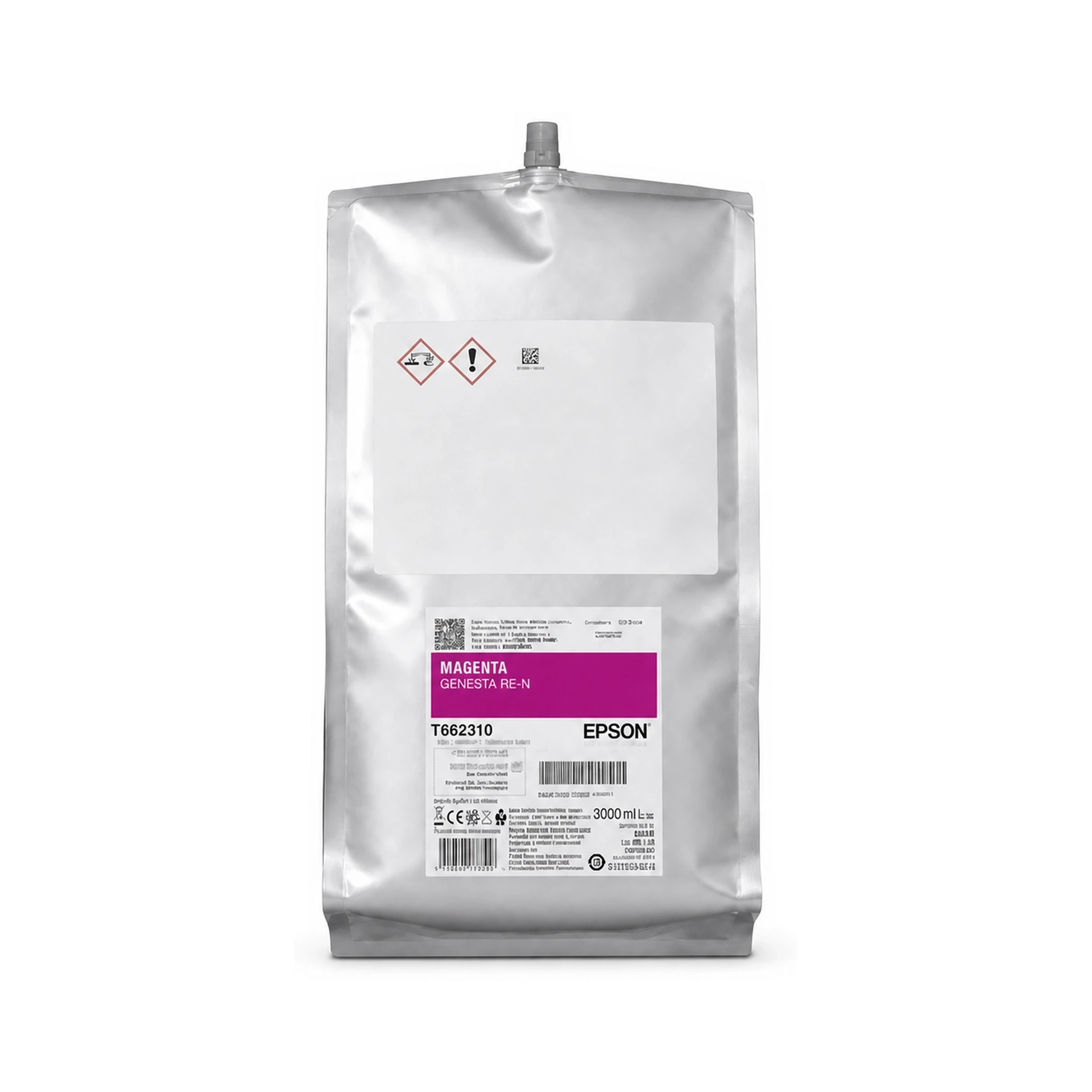 TINTA REACTIVO EPSON BOLSA MAGENTA 3 LTR - JP DIGITAL EPSON ECUADOR