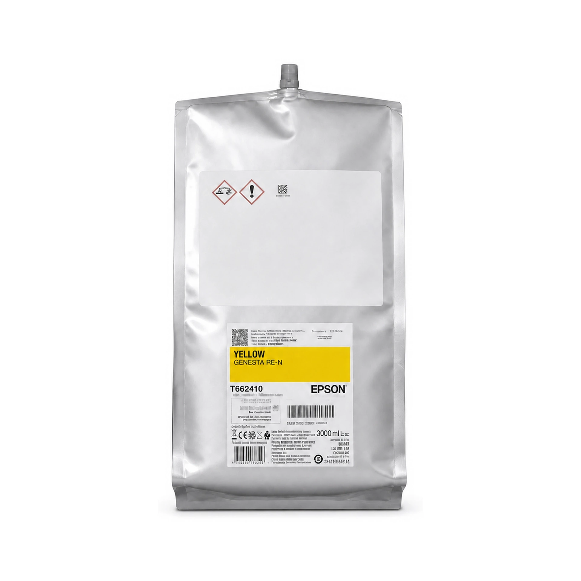 TINTA REACTIVO EPSON BOLSA YELLOW 3 LTR - JP DIGITAL EPSON ECUADOR
