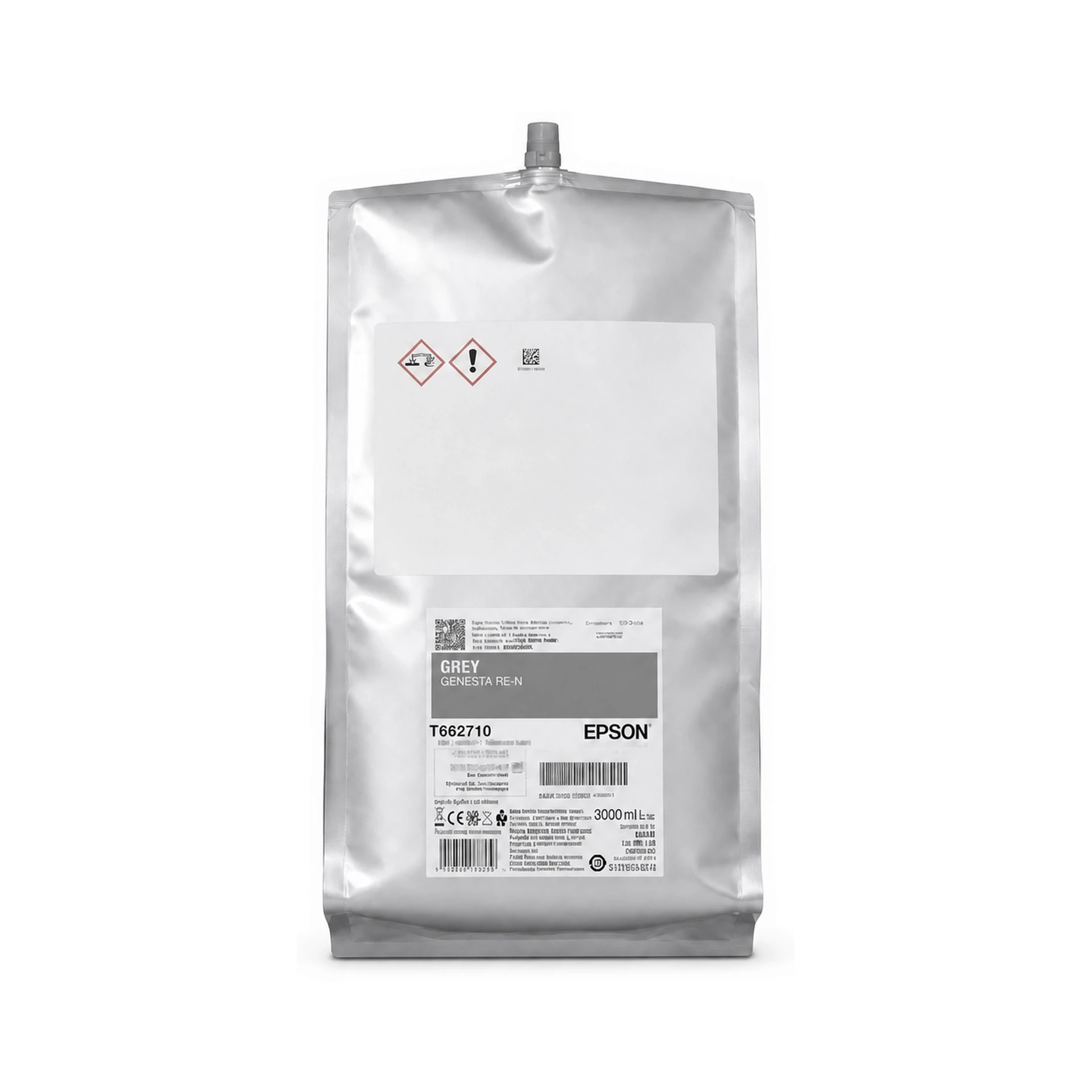 TINTA REACTIVO EPSON BOLSA GREY 3 LTR - JP DIGITAL EPSON ECUADOR