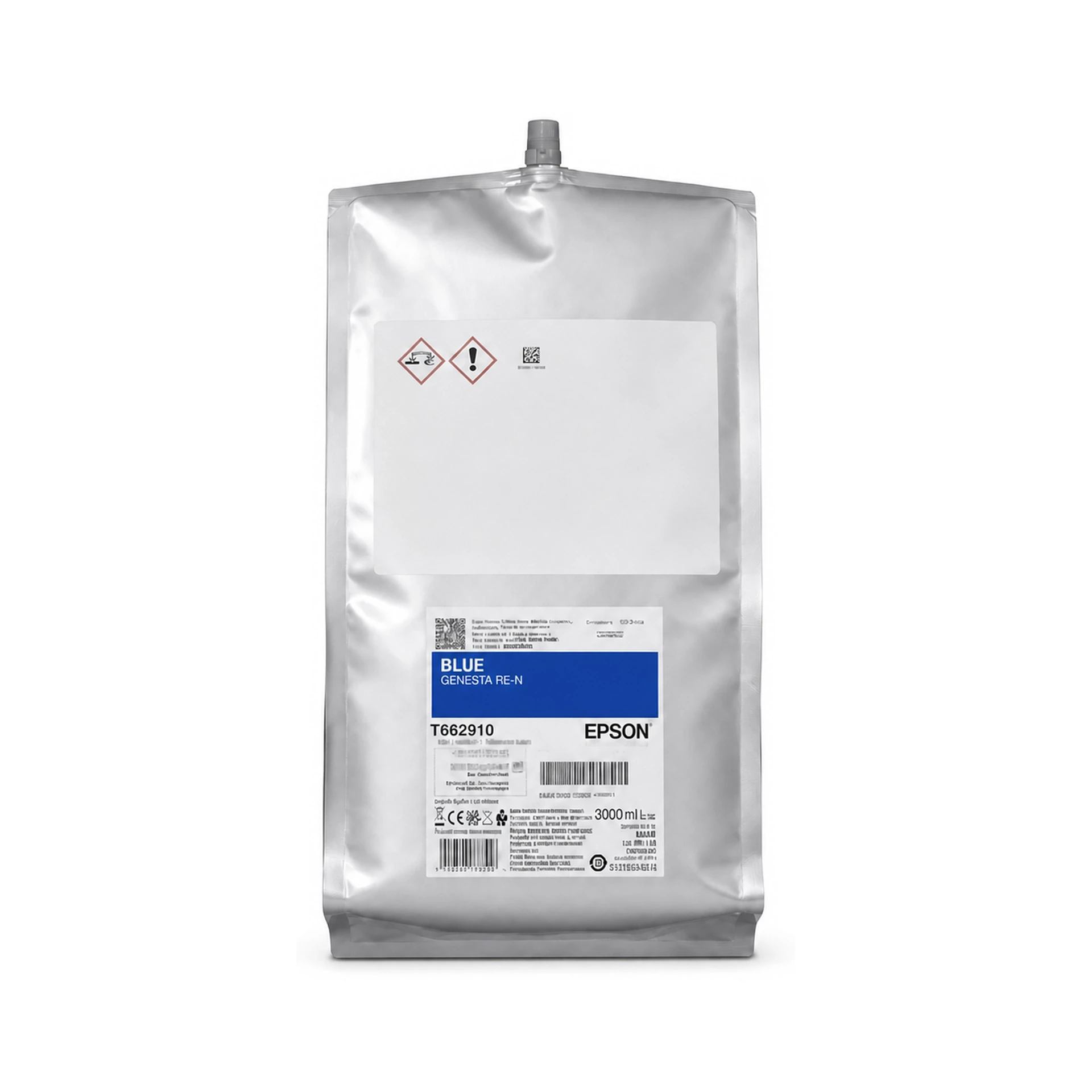 TINTA REACTIVO EPSON BOLSA BLUE 3 LTR - JP DIGITAL EPSON ECUADOR