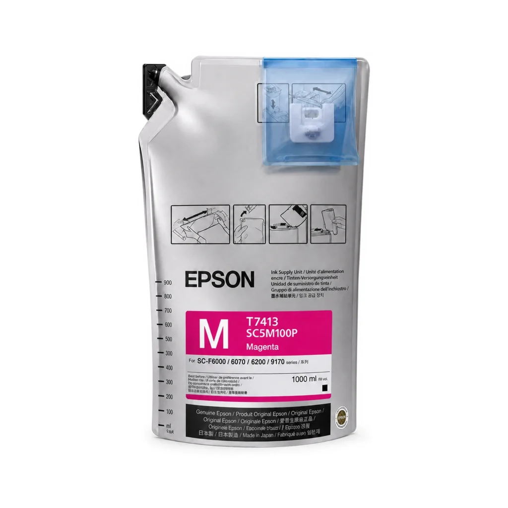 TINTA MAGENTA EPSON 1000 ML - F6070-F6200-F9200-F9370 - JP DIGITAL EPSON ECUADOR